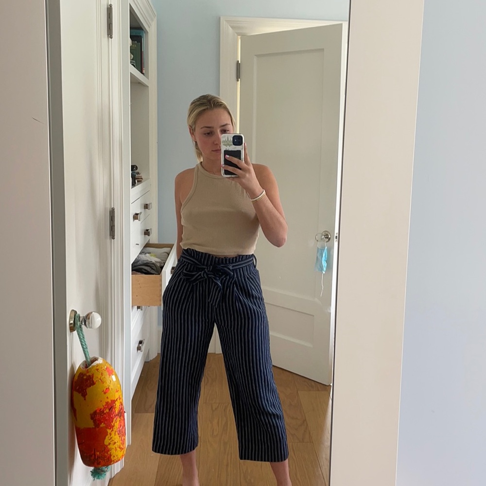 Casual cute cotton professional pants